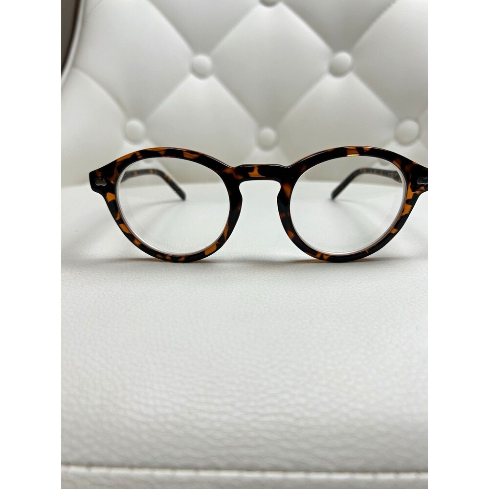 ZENNI 125525 Tortoise Round Full Rim Brown and Black Plastic Frames 47-22-138